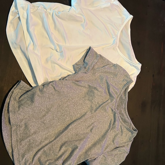 Gray Polyester Blend Shirt - Picture 1 of 3